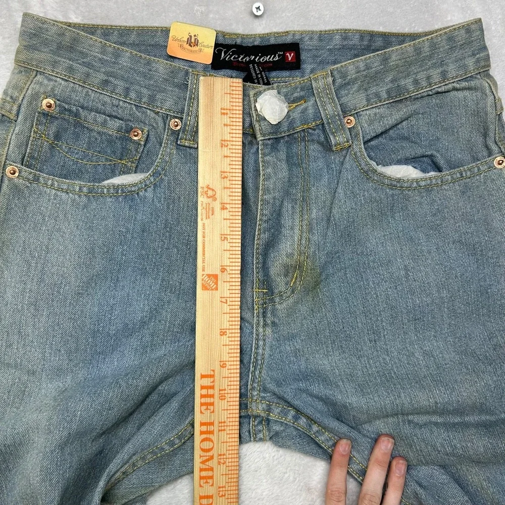 Victorious 105 Straight Fit Jeans‎ Men's Blue Denim Mid Rise Classic - 30X35 NWT